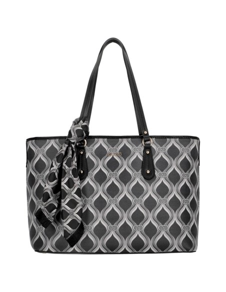 Liu Jo Shopping Bag Donna con Logo e Foulard - Eleganza e Capienza  | 