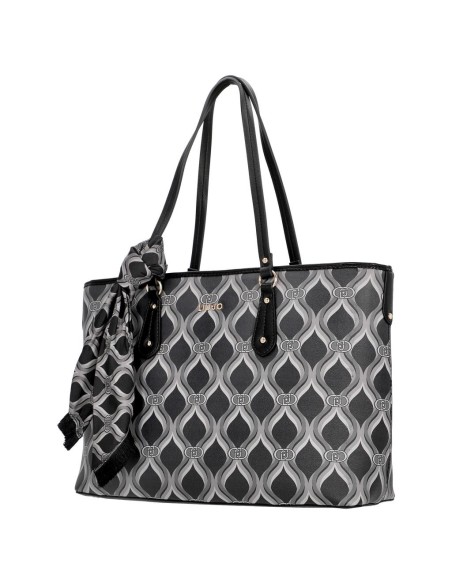 Liu Jo Shopping Bag Donna con Logo e Foulard - Eleganza e Capienza  | 