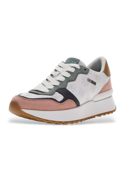 Guess Sneakers Donna Vinsa3 Multicolore con Zeppa  | Mariadesole.it