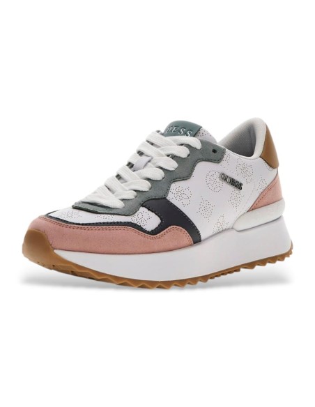 Guess Sneakers Donna Vinsa3 Multicolore con Zeppa  | Mariadesole.it