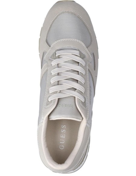 Guess Runner Uomo Tresa Beige con Inserti Scamosciati  | Mariadesole.i