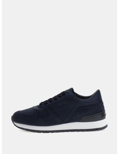 Guess Runner Uomo Tresa con Inserti Scamosciati  | Mariadesole.it