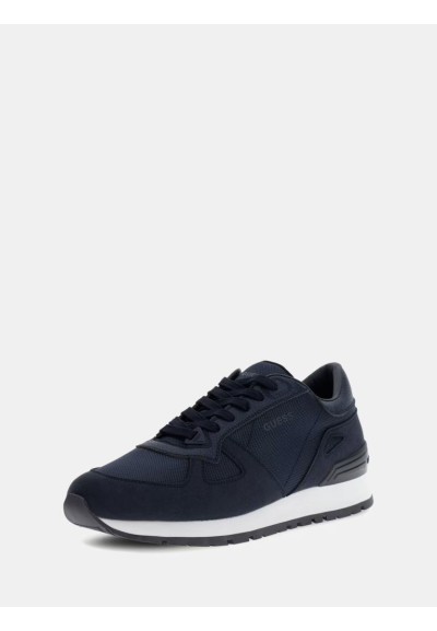 Guess Runner Uomo Tresa con Inserti Scamosciati  | Mariadesole.it