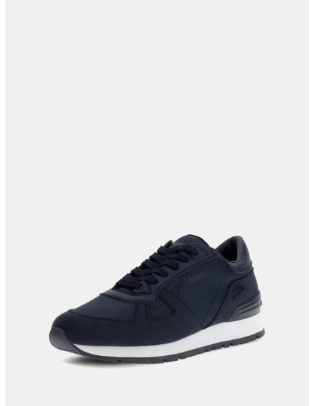 Guess Runner Uomo Tresa con Inserti Scamosciati  | Mariadesole.it
