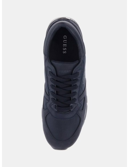 Guess Runner Uomo Tresa con Inserti Scamosciati  | Mariadesole.it