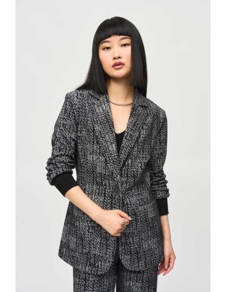 Giacca Donna Aderente in Maglia di Tweed  | Mariadesole.it