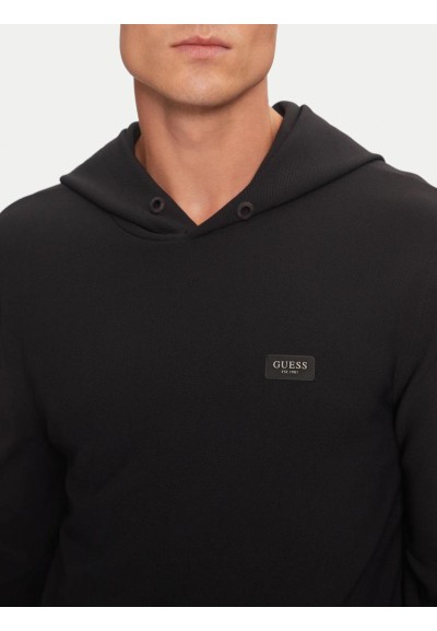 Felpa Guess Uomo con Cappuccio e Logo  | Mariadesole.it