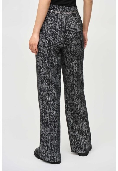 Pantaloni Larghi in Maglia di Tweed  | Mariadesole.it