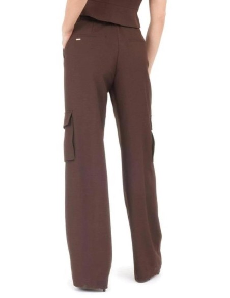 Pantaloni Cargo Guess Donna in Tessuto Regular Fit  | Mariadesole.it