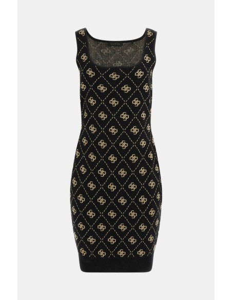 Mini Abito Donna Guess in Misto Lana con Logo 4G  | Mariadesole.it
