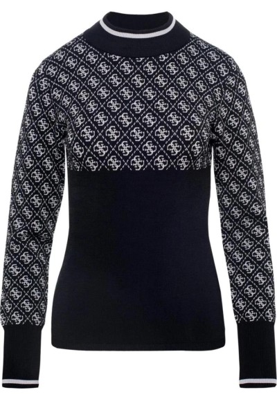 Maglione Donna Guess in Misto Viscosa Slim Fit  | Mariadesole.it