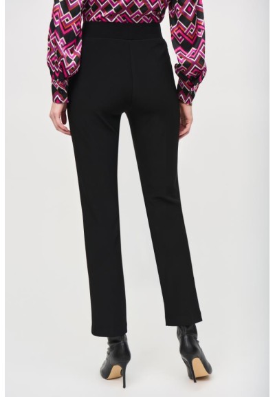 Pantaloni Dritti in Maglia di Seta Legata Donna  | Mariadesole.it