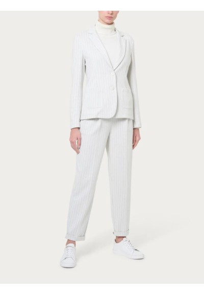 Giacca Ragno Donna Gessato in Tessuto Eco Jacquard  | Mariadesole.it