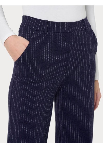 Pantalone Ragno Donna Gessato a Palazzo in Eco Jacquard  | Mariadesole