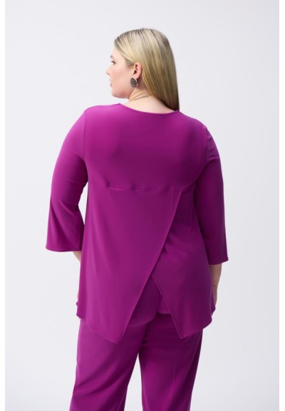 Maglia da Donna Aderente e Svasata di Seta  | Mariadesole.it