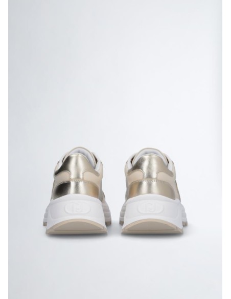 Liu Jo Donna - Sneakers in Pelle e Lurex  | Mariadesole.it