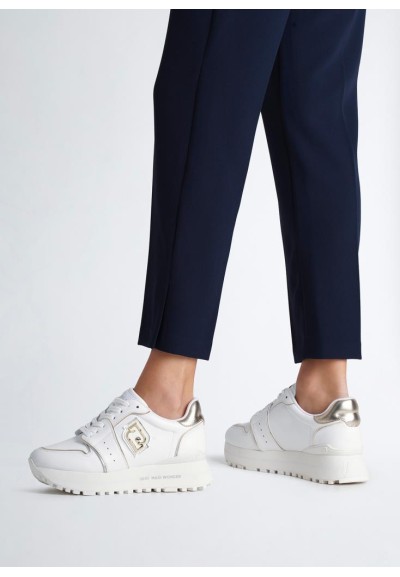 Liu Jo Donna - Sneakers Platform in Pelle  | Mariadesole.it