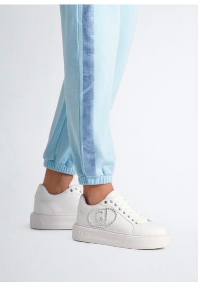 Liu Jo Donna - Sneakers con Logo Gioiello  | Mariadesole.it