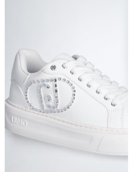 Liu Jo Donna - Sneakers con Logo Gioiello  | Mariadesole.it