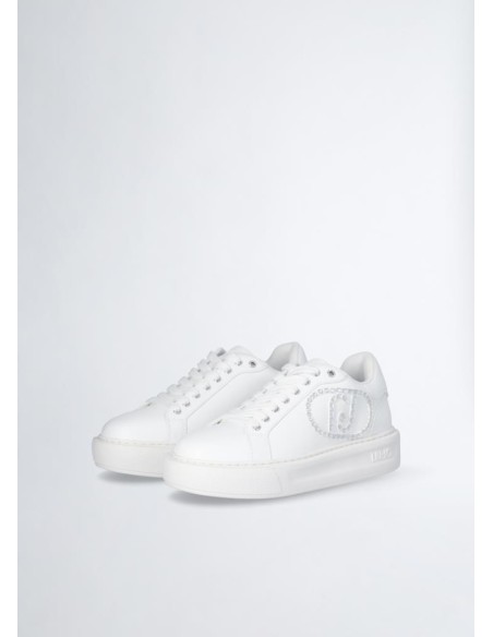 Liu Jo Donna - Sneakers con Logo Gioiello  | Mariadesole.it