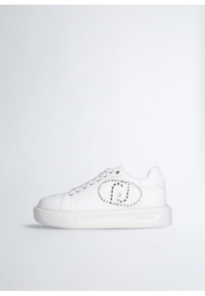 Liu Jo Donna - Sneakers con Logo Gioiello  | Mariadesole.it
