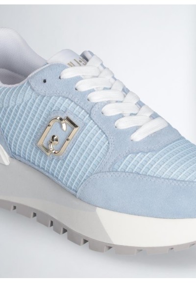 Liu Jo Donna - Sneakers Platform in Suede e Mesh  | Mariadesole.it