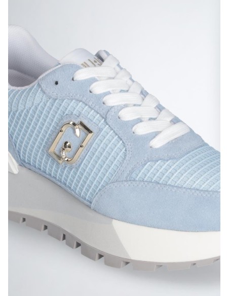 Liu Jo Donna - Sneakers Platform in Suede e Mesh  | Mariadesole.it