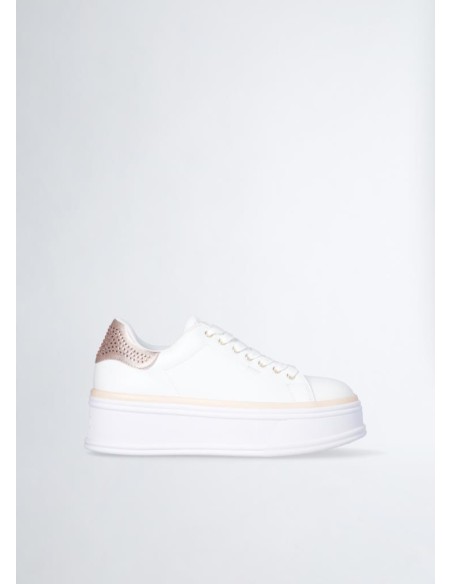 Liu Jo Donna - Sneakers in Pelle con Strass  | Mariadesole.it