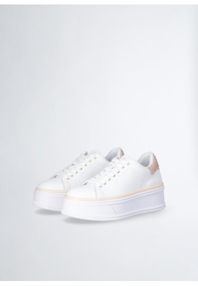 Liu Jo Donna - Sneakers in Pelle con Strass  | Mariadesole.it