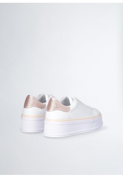 Liu Jo Donna - Sneakers in Pelle con Strass  | Mariadesole.it