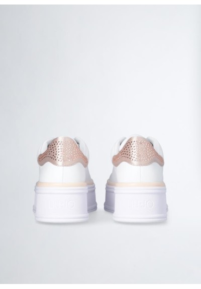 Liu Jo Donna - Sneakers in Pelle con Strass  | Mariadesole.it