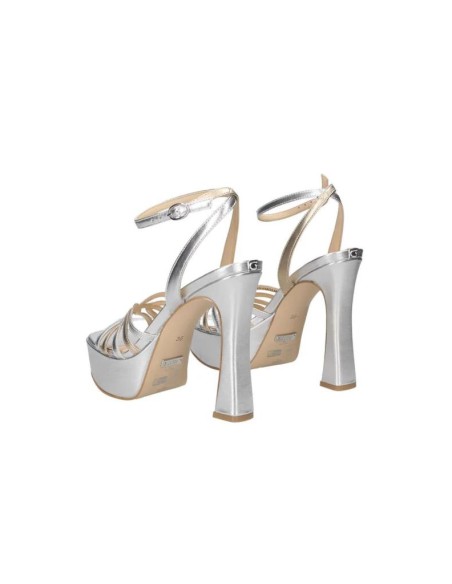 Sandalo Donna Guess in Pelle Laminata  | Mariadesole.it