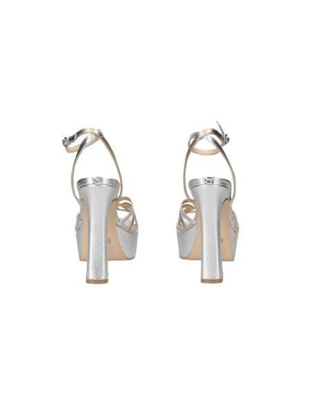 Sandalo Donna Guess in Pelle Laminata  | Mariadesole.it