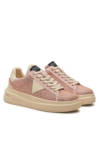 Sneakers Guess Donna in Pelle Scamosciata e Tessuto  | Mariadesole.it