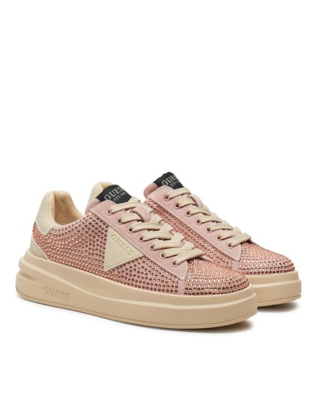 Sneakers Guess Donna in Pelle Scamosciata e Tessuto  | Mariadesole.it