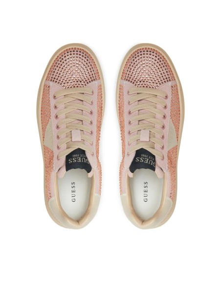 Sneakers Guess Donna in Pelle Scamosciata e Tessuto  | Mariadesole.it