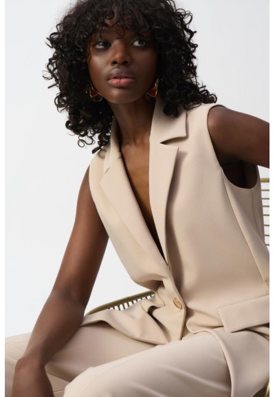 Joseph Ribkoff Donna - Gilet Aderente in Twill Lux  | Mariadesole.it