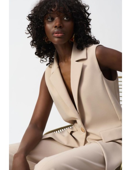 Joseph Ribkoff Donna - Gilet Aderente in Twill Lux  | Mariadesole.it