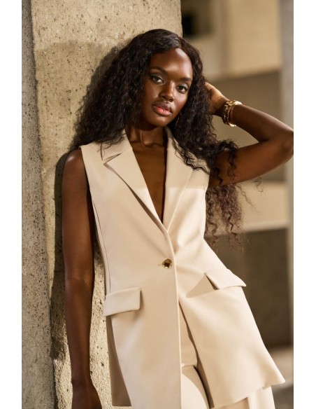 Joseph Ribkoff Donna - Gilet Aderente in Twill Lux  | Mariadesole.it