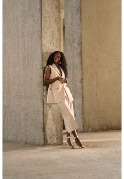 Joseph Ribkoff Donna - Gilet Aderente in Twill Lux  | Mariadesole.it