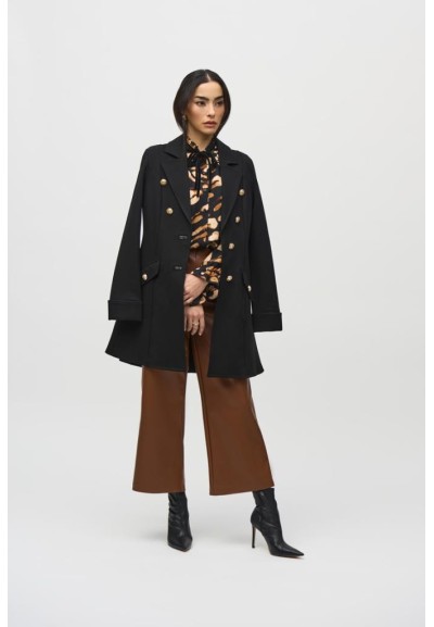 Cappotto Militare in Maglia Pesante a Trapezio per Donna  | Mariadesol