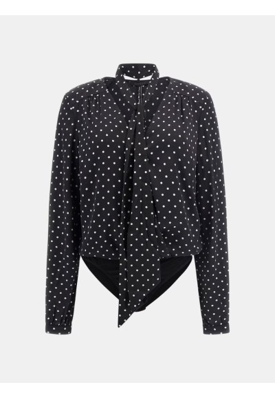 Body Guess Donna in Raso a Pois  | Mariadesole.it