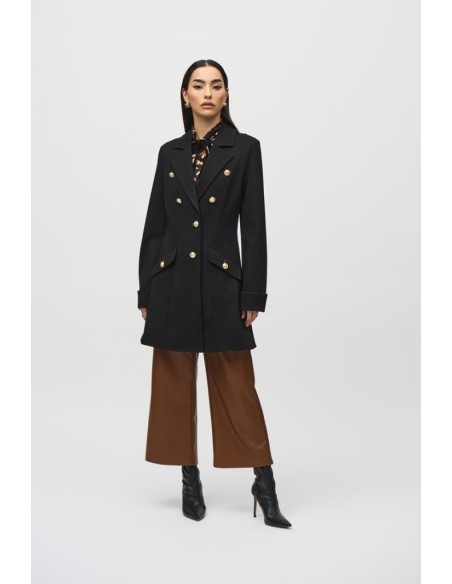Cappotto Militare in Maglia Pesante a Trapezio per Donna  | Mariadesol
