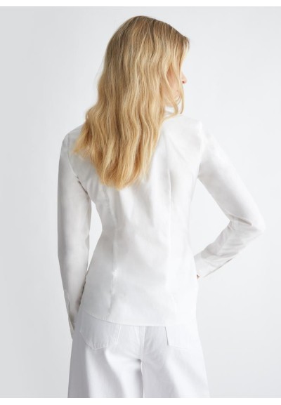 Camicia Liu Jo Donna Slim Fit in Popeline di Cotone  | Mariadesole.it