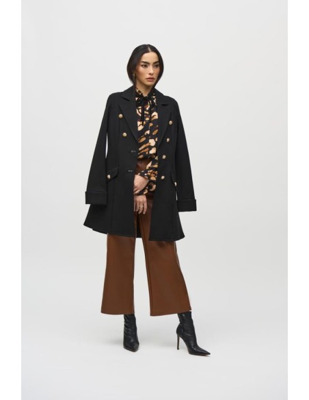 Cappotto Militare in Maglia Pesante a Trapezio per Donna  | Mariadesol