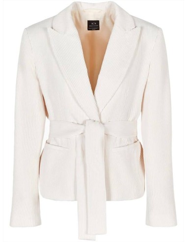 Armani Exchange Giacca a Coste con Cintura  | Mariadesole.it