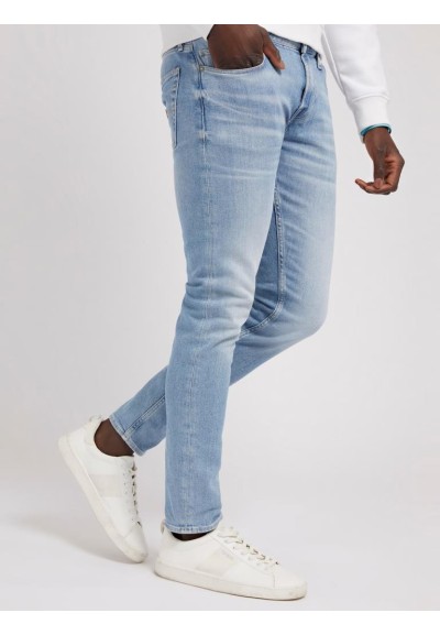 Jeans Skinny Chris Uomo Guess in Denim Bi-Stretch  | Mariadesole.it