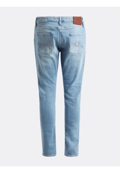 Jeans Skinny Chris Uomo Guess in Denim Bi-Stretch  | Mariadesole.it