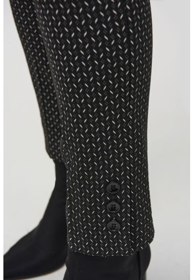 Pantaloni Pull-On con Stampa Astratta Jacquard  | Mariadesole.it