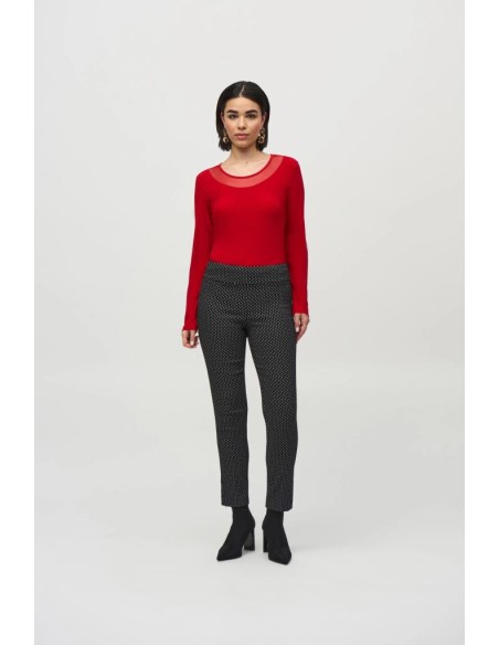 Pantaloni Pull-On con Stampa Astratta Jacquard  | Mariadesole.it